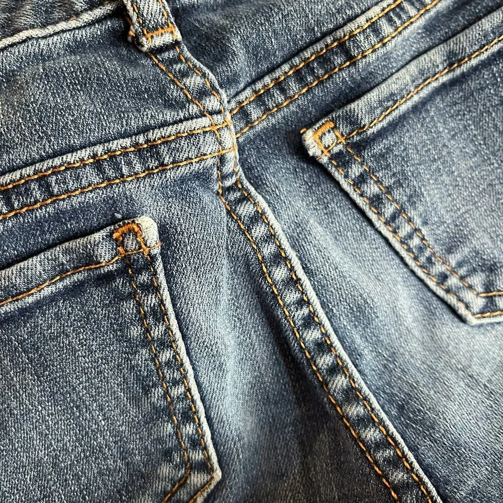 Gap denim cuffed shorts 7